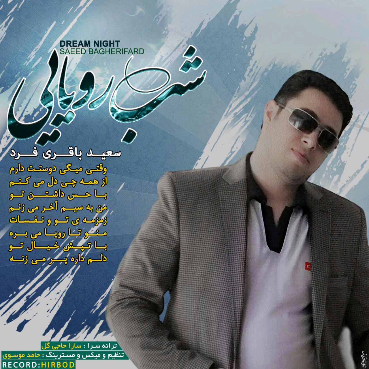 سعید باقری فرد شب رویای
