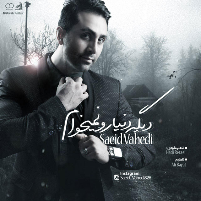 سعید واحدی دیگه دنیارو نمیخوام