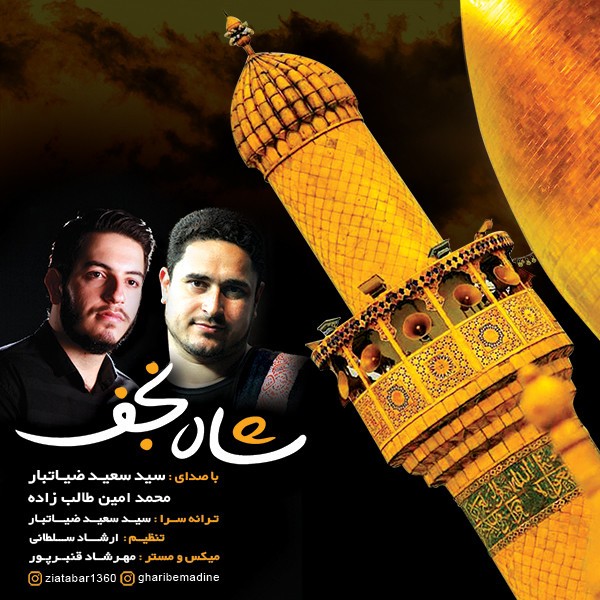 سید سعید ضیاتبار و محمد امین طالب زاده شاه نجف