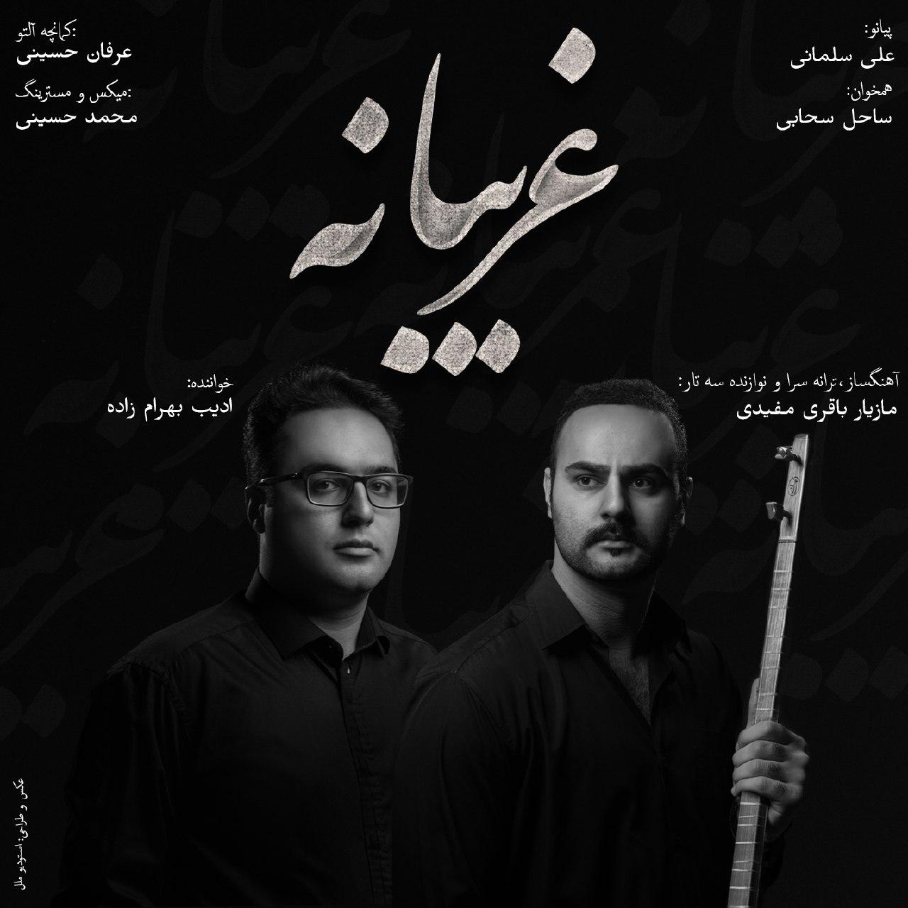 ادیب بهرام زاده غریبانه