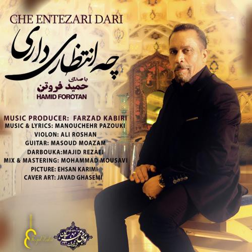 حمید فروتن چه انتظاری داری