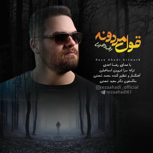 رضا احدی قول مردونه