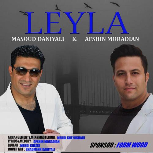 مسعود دانیالی و افشین مرادیان لیلا