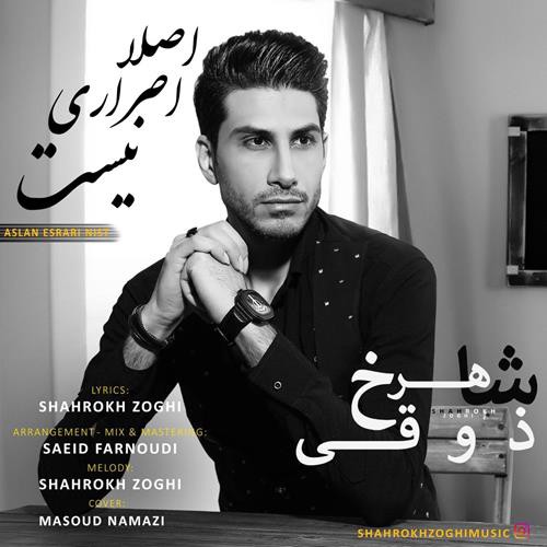 شاهرخ ذوقی اصلا اصراری نیست