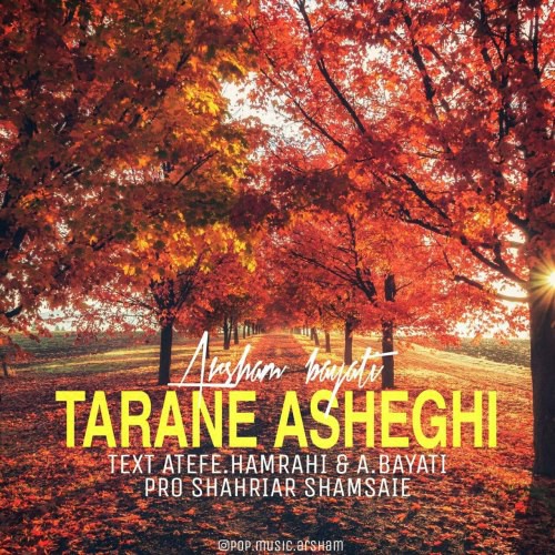 آرشام بیاتی ترانه عاشقی